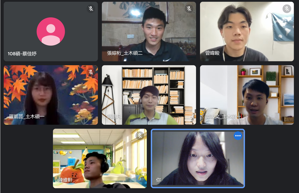 Oct. '21. The E3 Group after the first online group meeting during the COVID-19 pandemic.