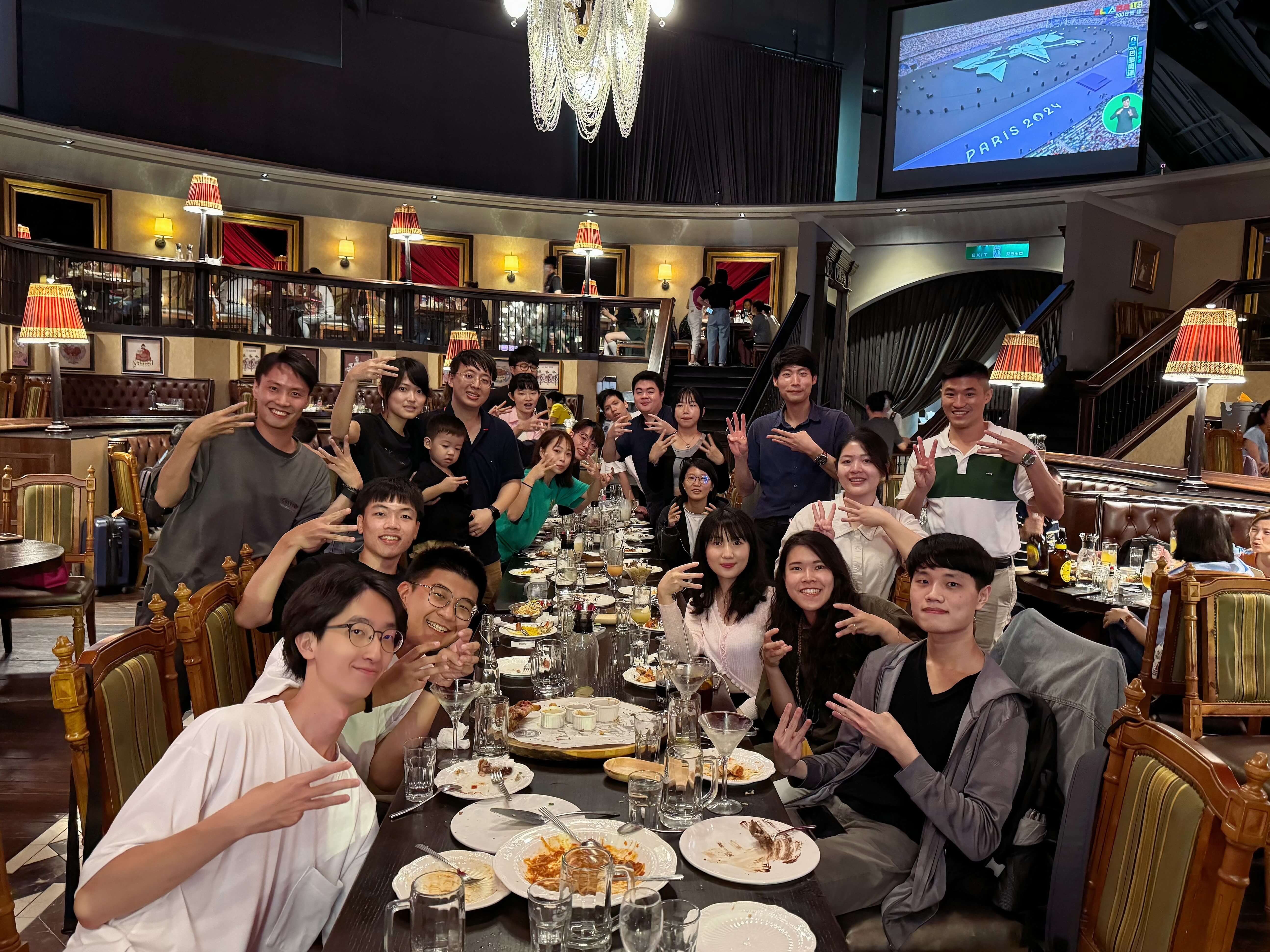 Aug. '24. Celebrating Lisa's Promotion and E3 Group Homecoming.